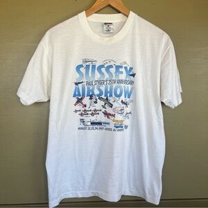 1997 Paul Styger’s 25th Anniversary Sussex, NJ Air Show T-Shirt